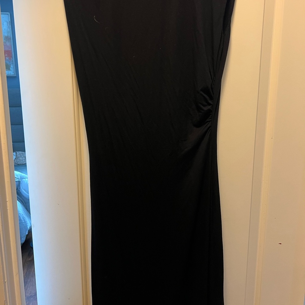 Chic Strapless Black Dress